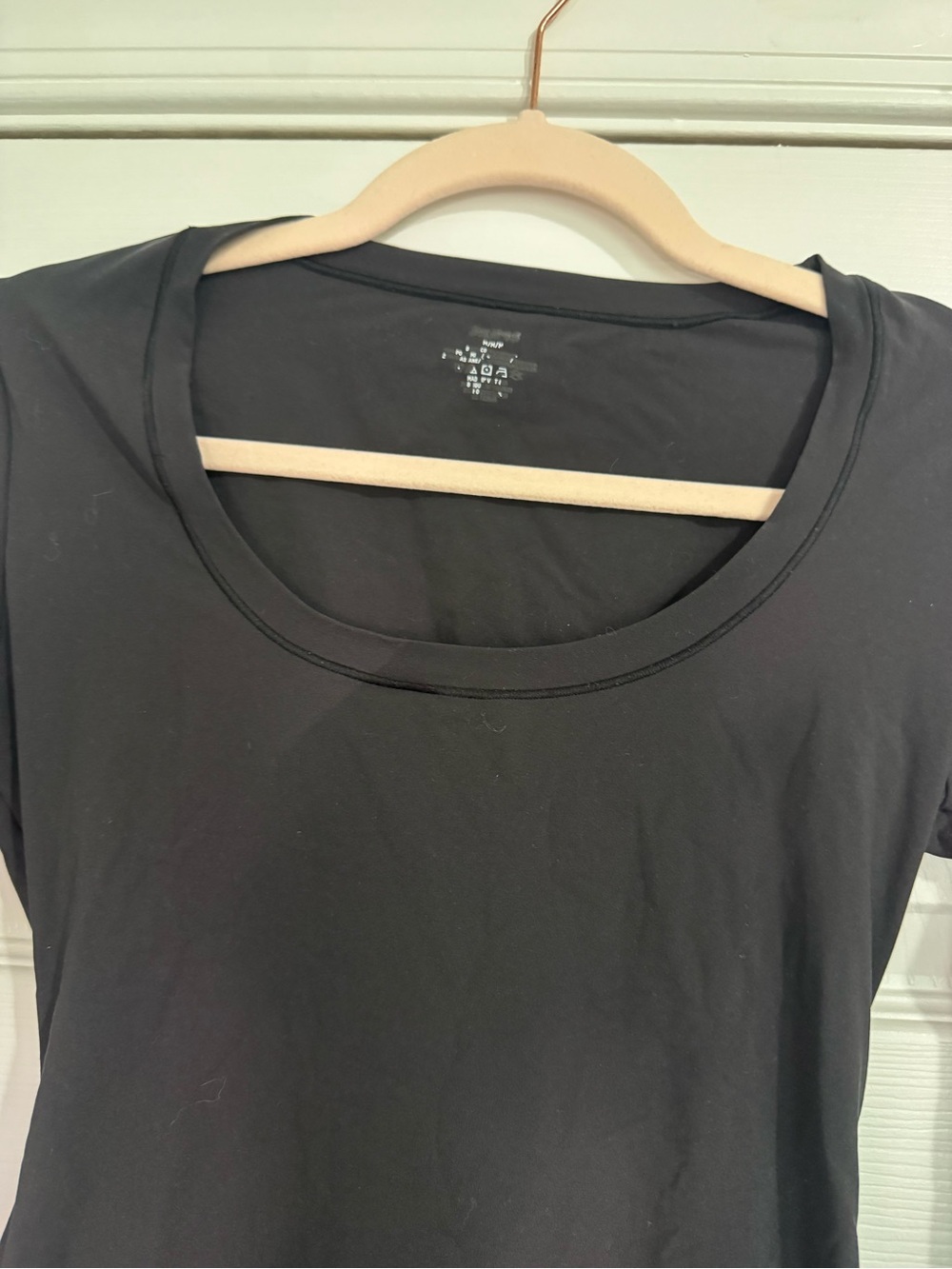 SKIMS Black Scoop Neck Long Sleeve Thong Bodysuit Medium - Picture 2 of 7